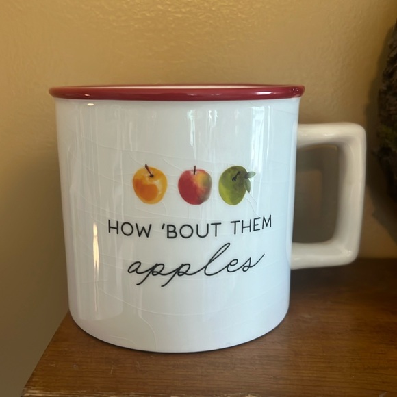How “bout them apples? Jo Ann Fall Autumn Mug - Picture 1 of 4